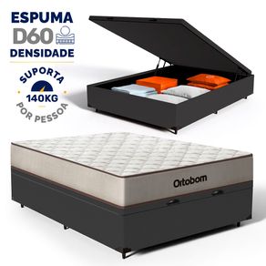 1 Preto Bau Aberto Fechado Tag Unica Robust